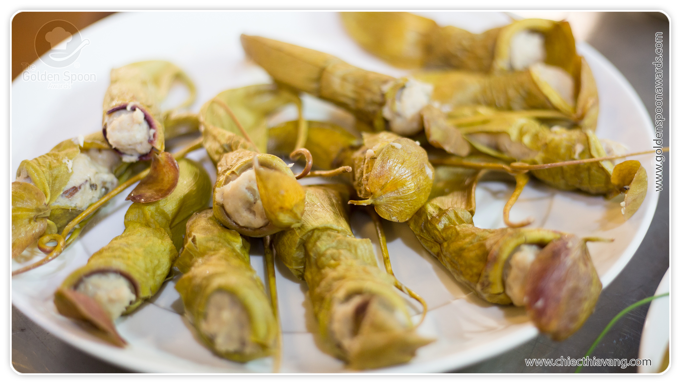 A dish from pitcher plant flowers