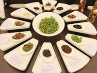 How does a spice map differ from a cuisine map?