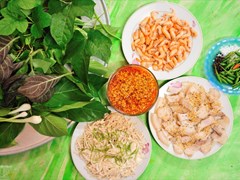 A signature salad in Kon Tum