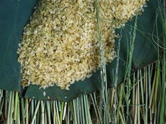 Autumn Spirit Served Up in The Form of Rice Flakes by Hanoi Village